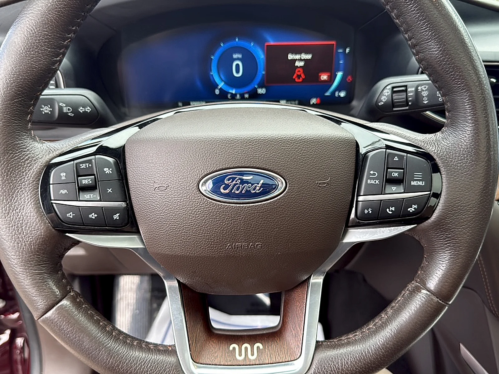 Used 2022 Burgundy Velvet Tinted Clearcoat Ford King Ranch image 15
