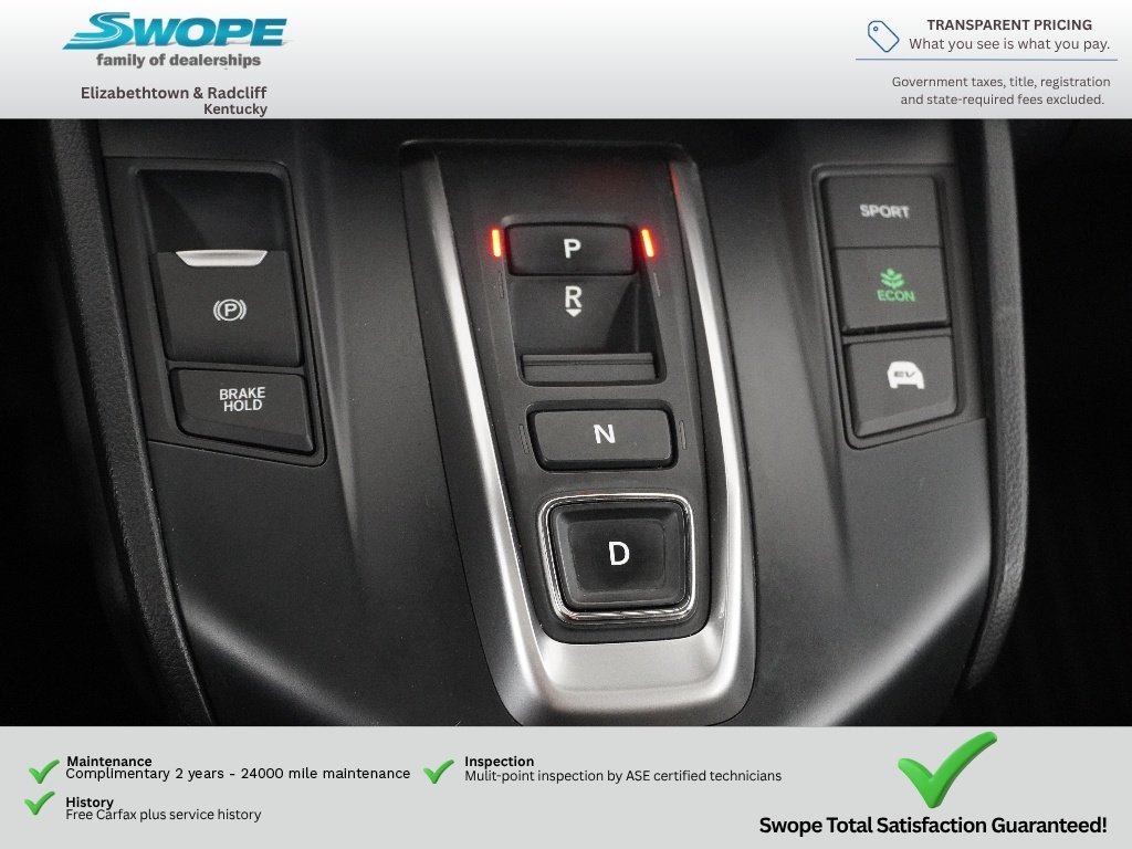 Used 2022 Obsidian Blue Pearl Honda EX image 23