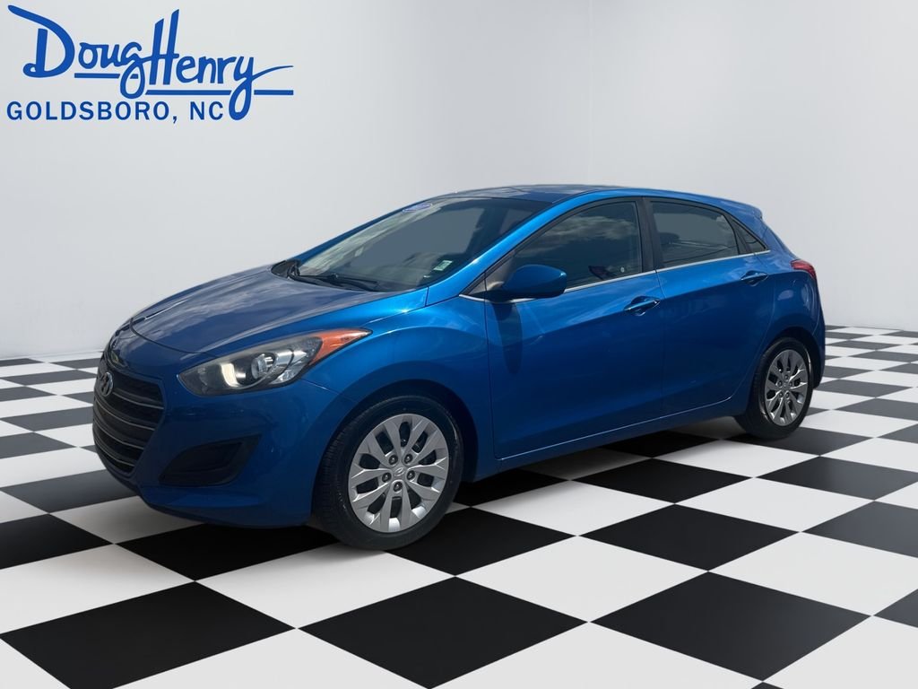 Used 2017 Blue Hyundai Base image 1