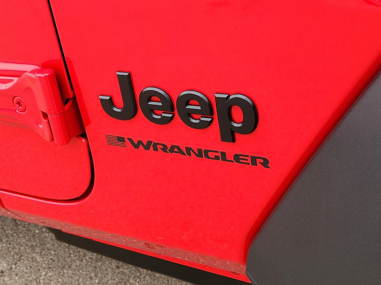New 2026 Firecracker Red Clear-Coat  Paint Jeep 4-DOOR SPORT image 8