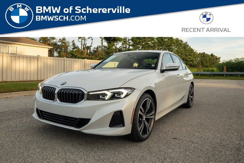 Certified Used 2023 Mineral White Metallic BMW 330i xDrive image 1