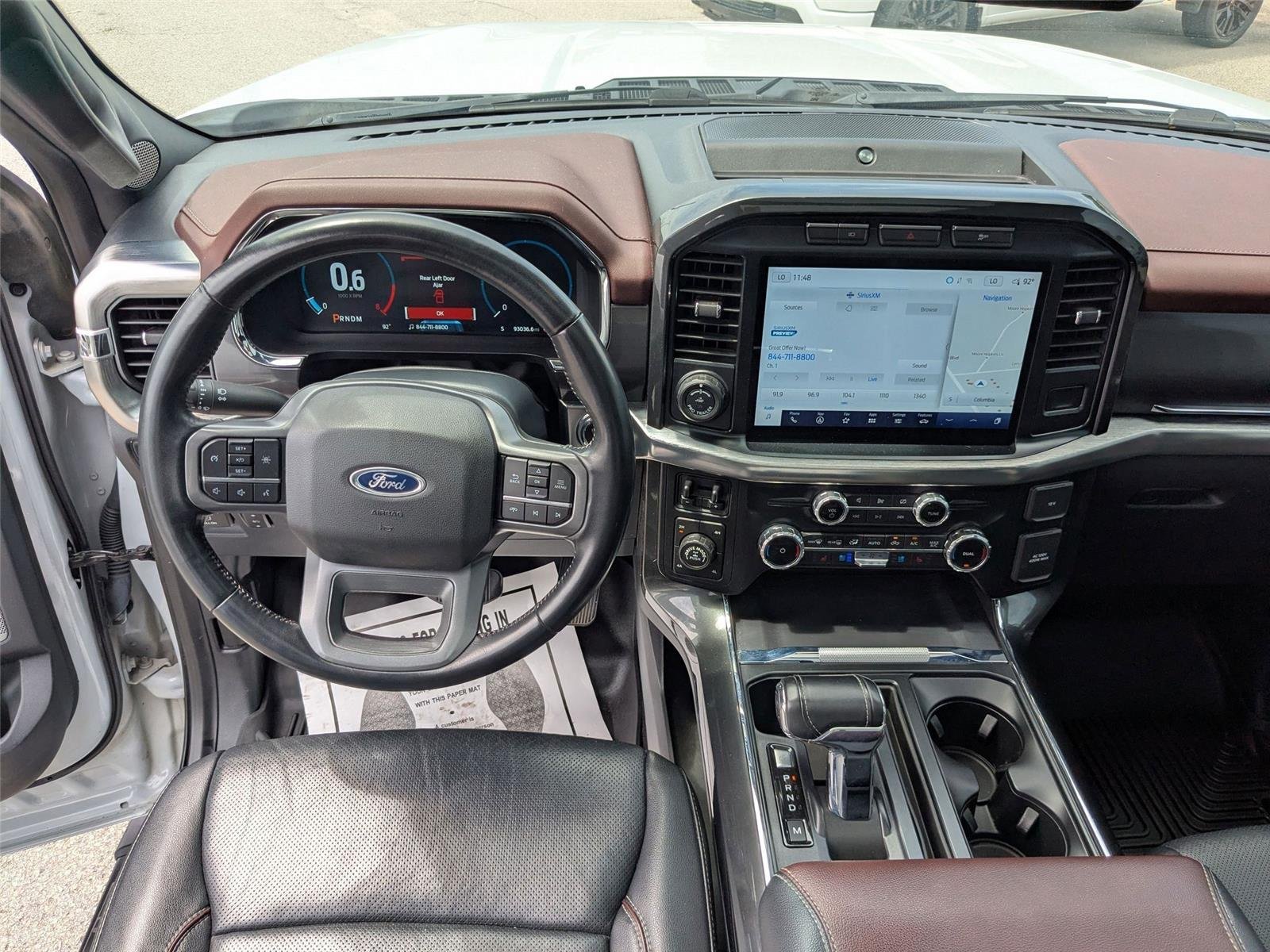 Certified Used 2022 Space White Metallic Ford LARIAT image 28