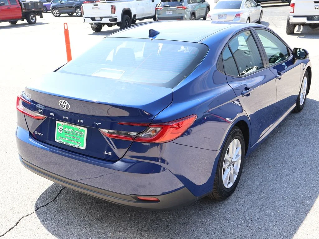Used 2025 Blue Toyota LE image 5
