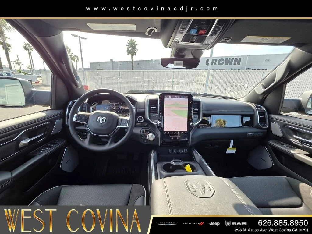 New 2026 Diamond Black Crystal Pearl-Coat Exterior Paint RAM Laramie image 13