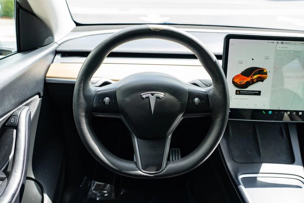Used 2022 Gray Tesla Performance image 12