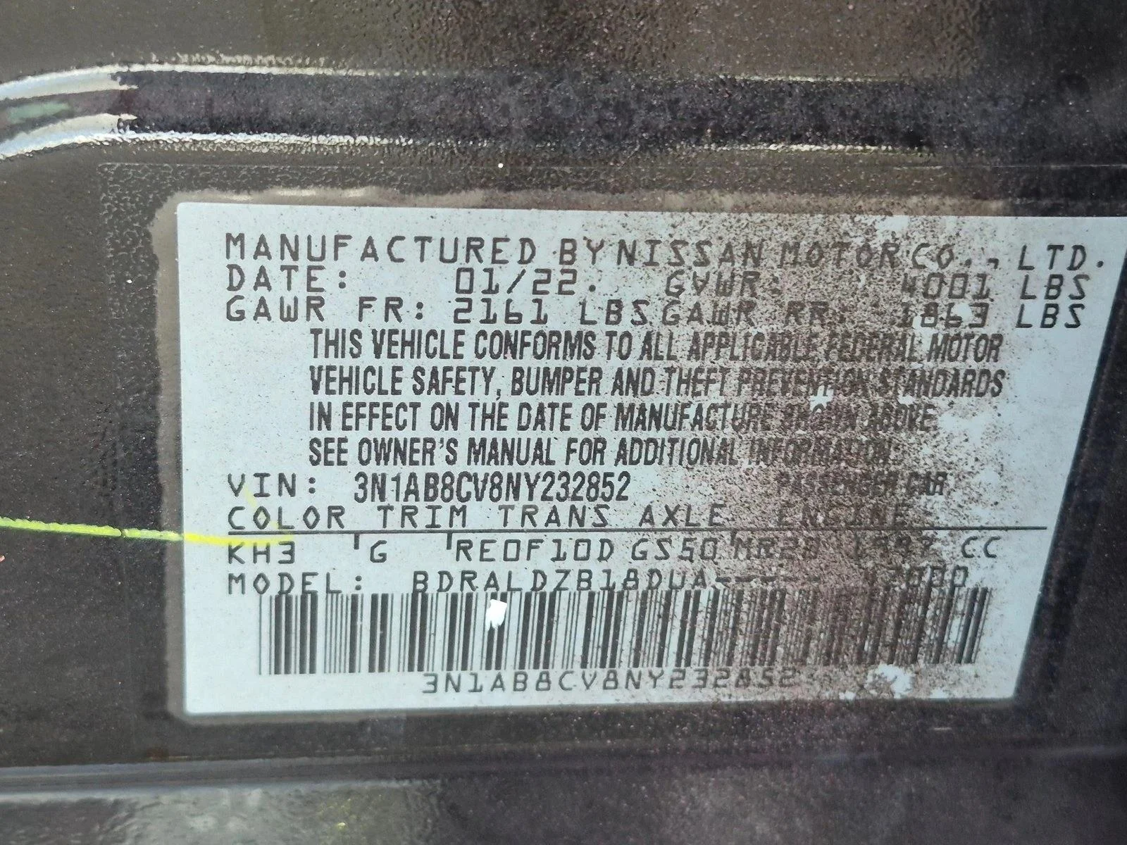 Used 2022 Super Black Nissan SV image 22