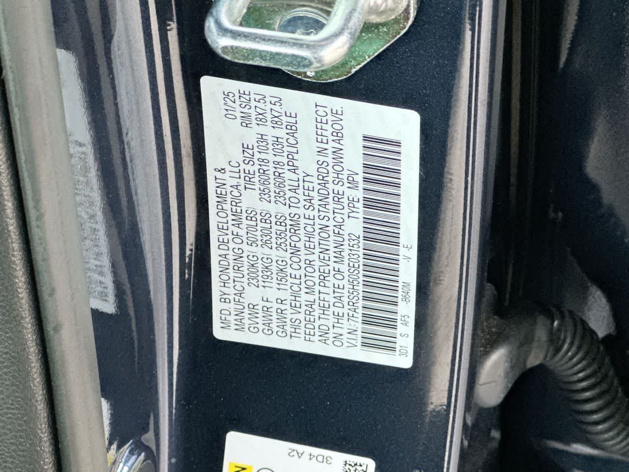 Used 2025 Canyon River Blue Metallic Honda Sport image 29