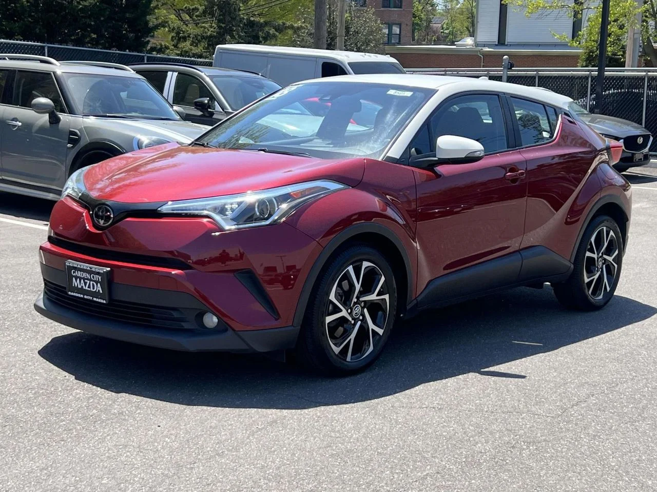 Used 2018 Toyota C-HR XLE Premium with VIN NMTKHMBXXJR044104 for sale in Glen Cove, NY
