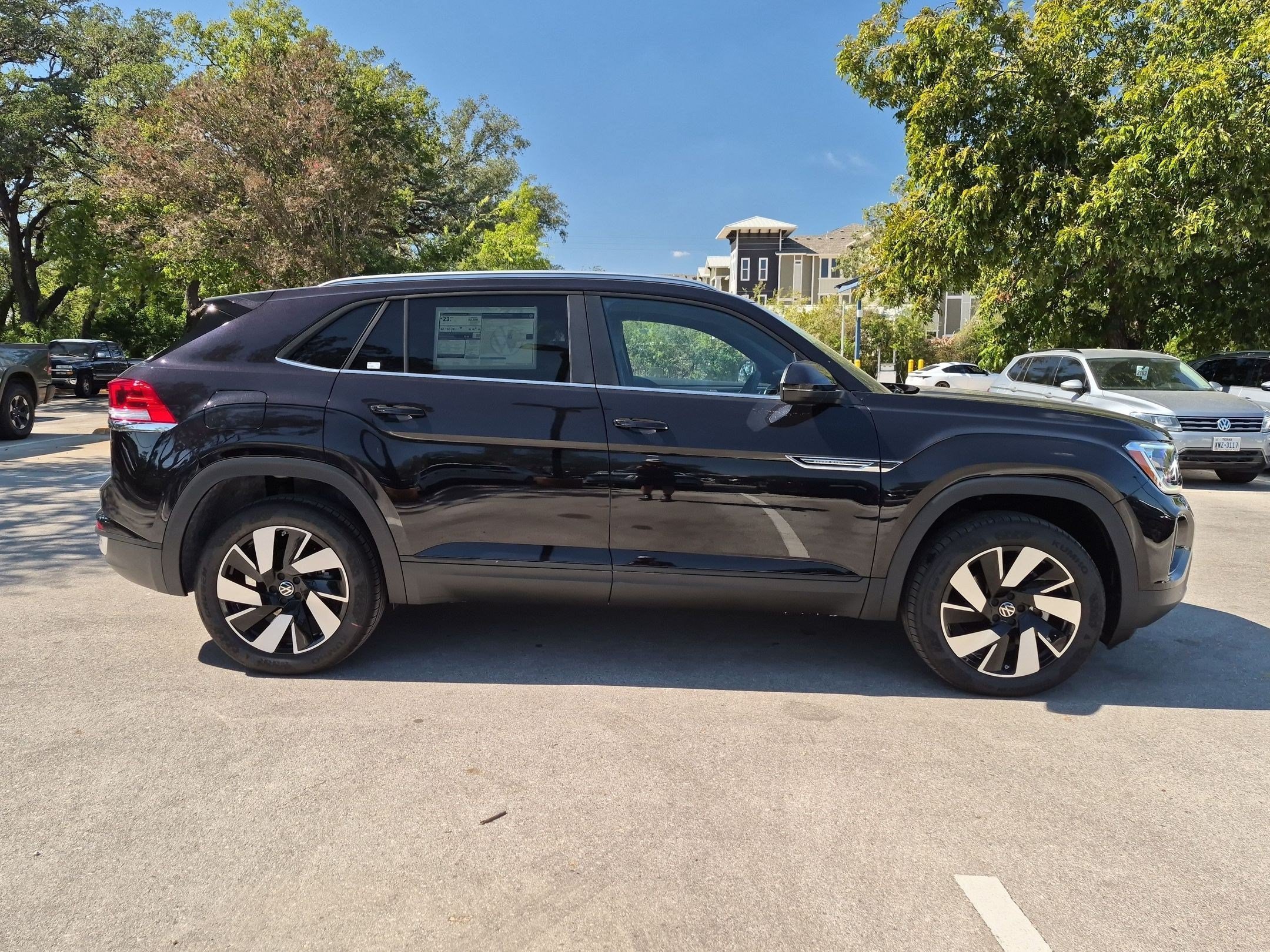 New 2026 Deep Black Pearl Volkswagen 2.0T SE w/Technology image 2