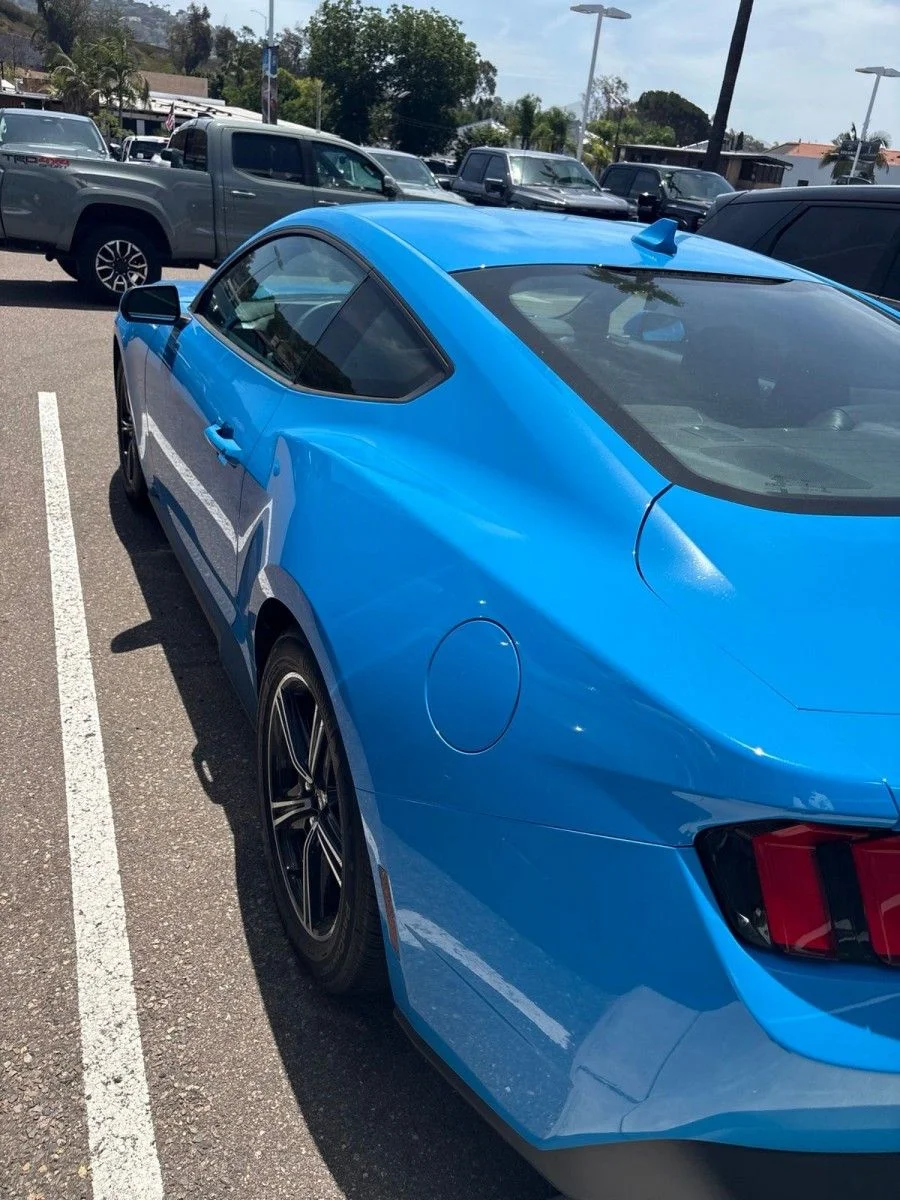 Used 2025 Grabber Blue Ford EcoBoost image 8