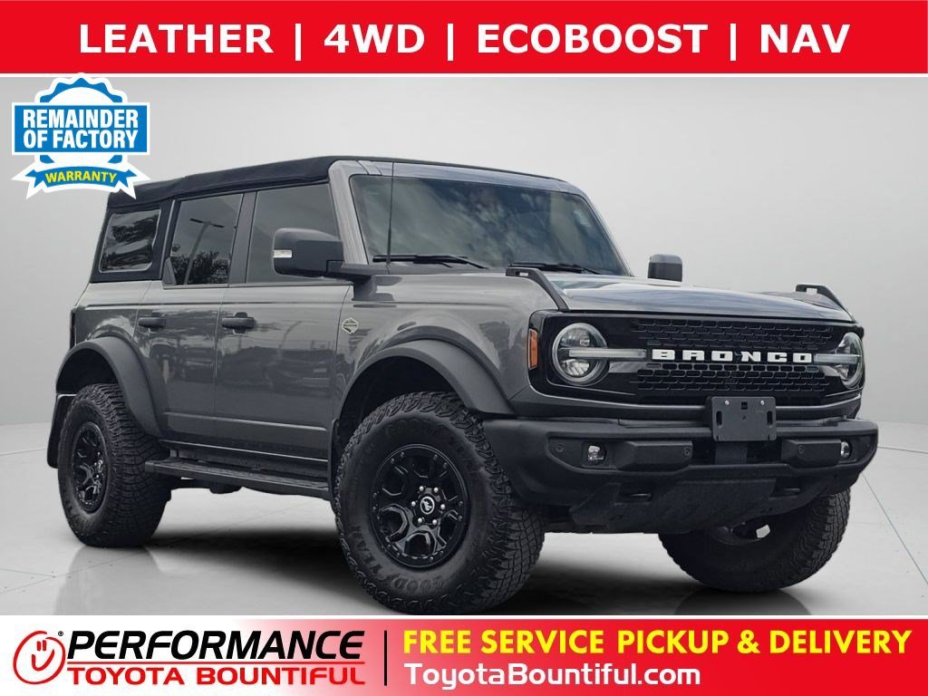 Used 2022 Gray Metallic Ford Wildtrak image 1