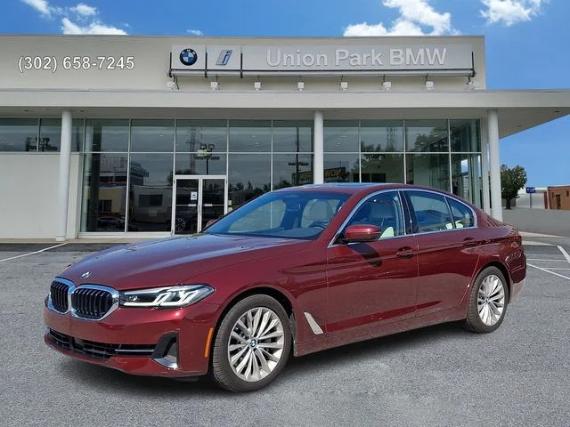 Certified Used 2023 Aventurin Red Metallic BMW 530i xDrive image 3