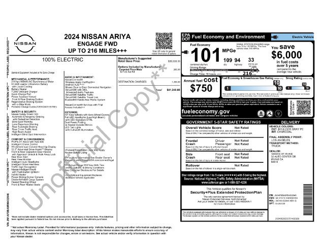 Certified Used 2024 Gray Nissan ENGAGE image 3