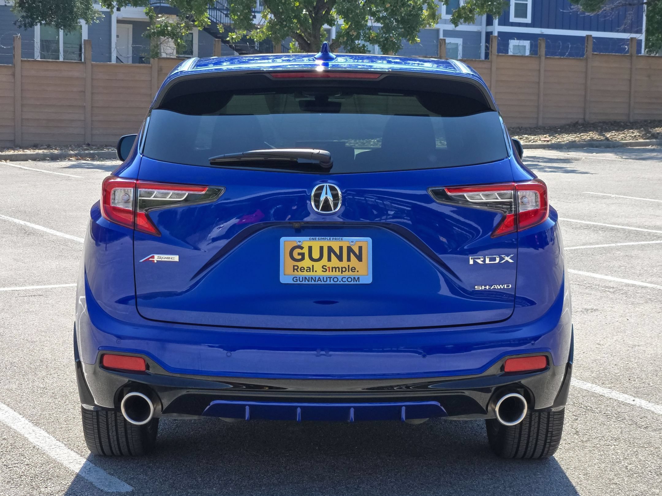 Used 2026 Blue Acura w/A-Spec Advance Package image 4