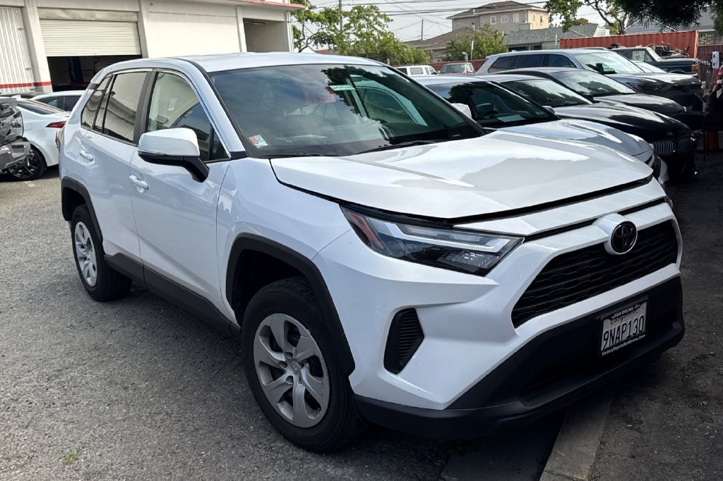 Used 2024 White Toyota LE image 2