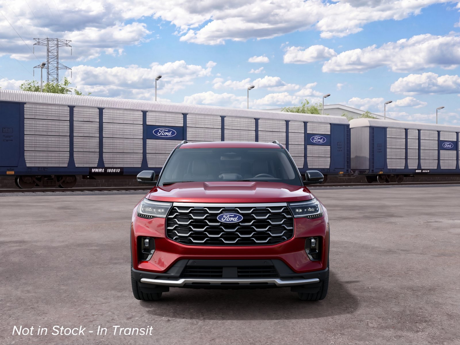 New 2027 Ruby Red Metallic Tinted Clearcoat Ford Platinum™ image 16