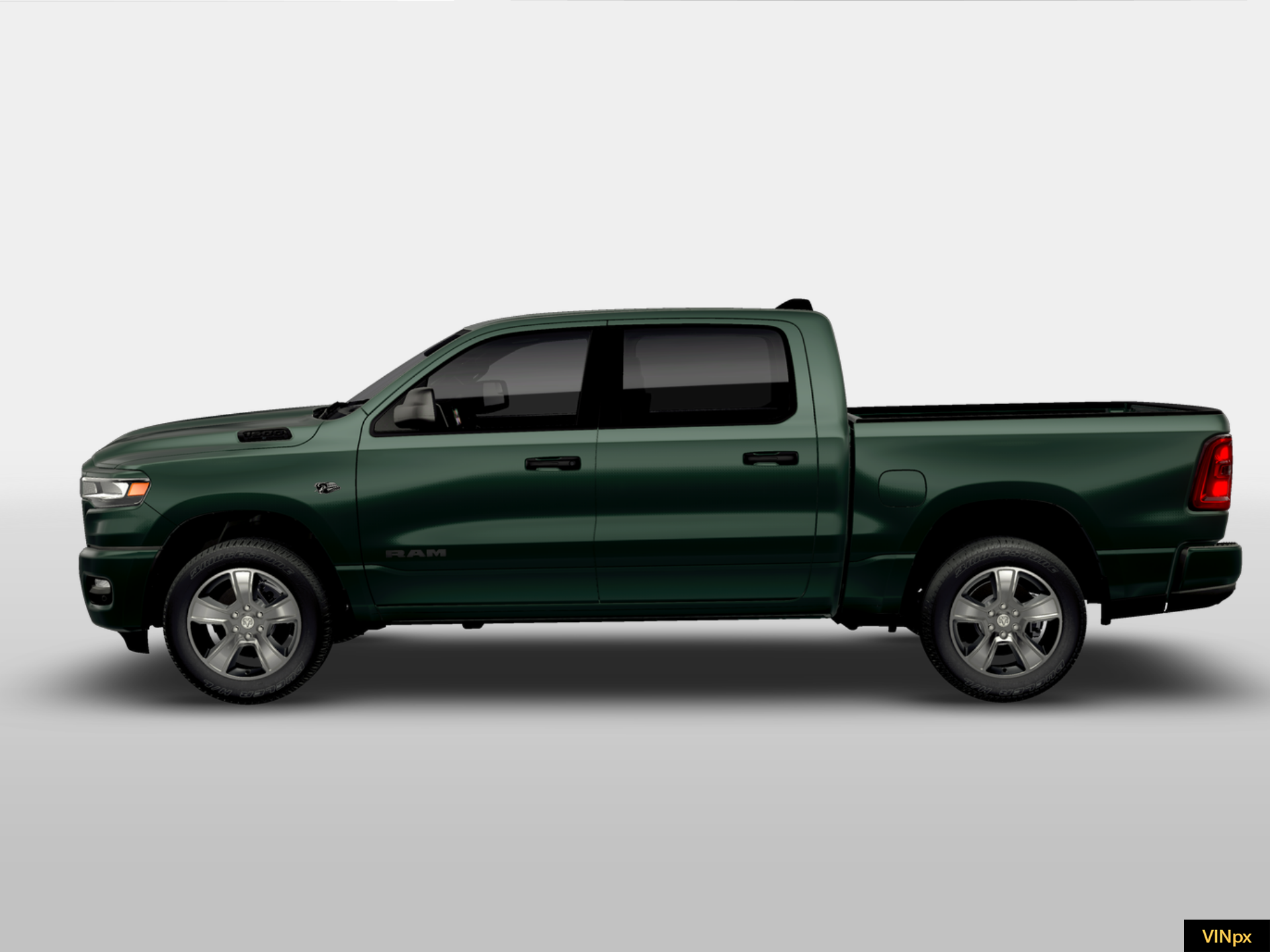 New 2026 Serrano-Green Metallic Exterior Paint RAM  image 3