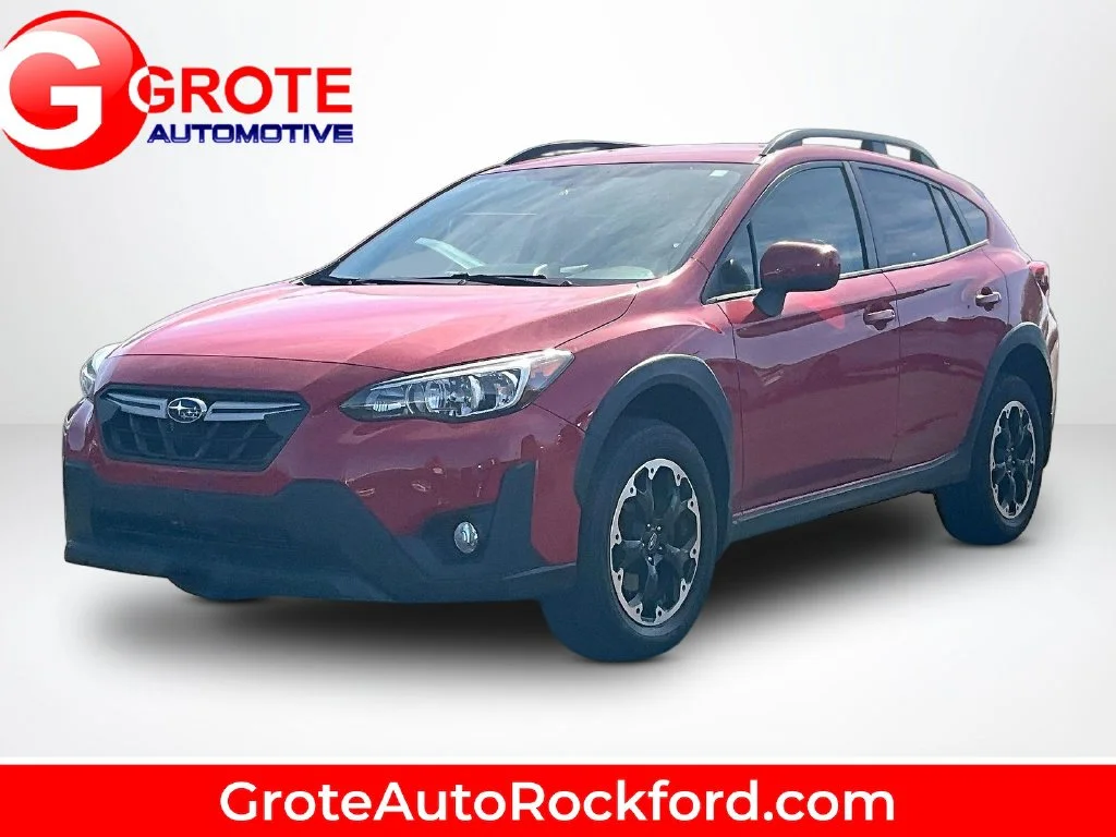 Used 2021 Red Subaru Premium image 1