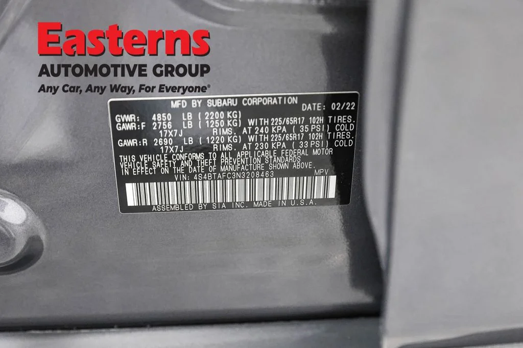 Used 2022 Gray Subaru Premium image 37