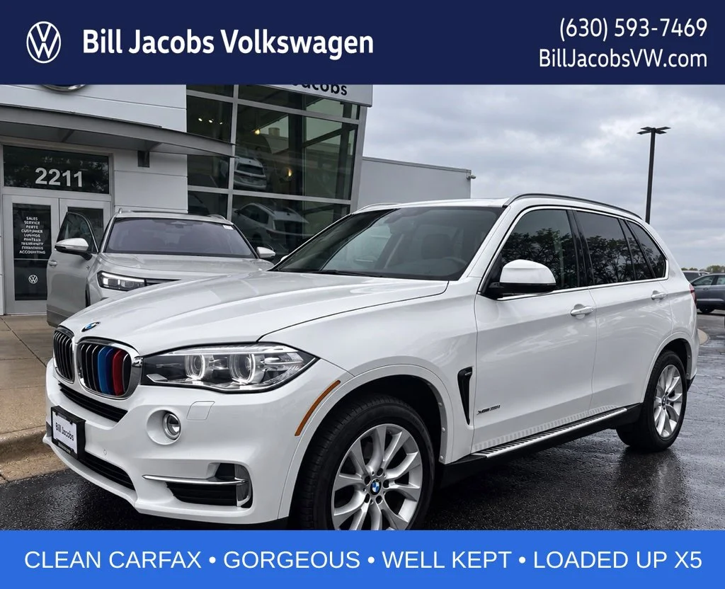 Used 2015 White Metallic BMW xDrive35i image 1