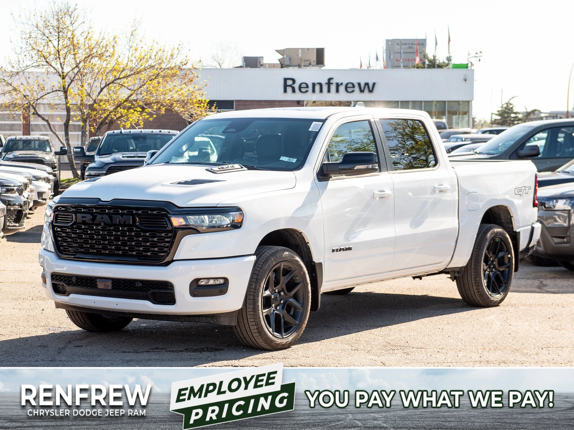 New 2026 White RAM Sport* image 1