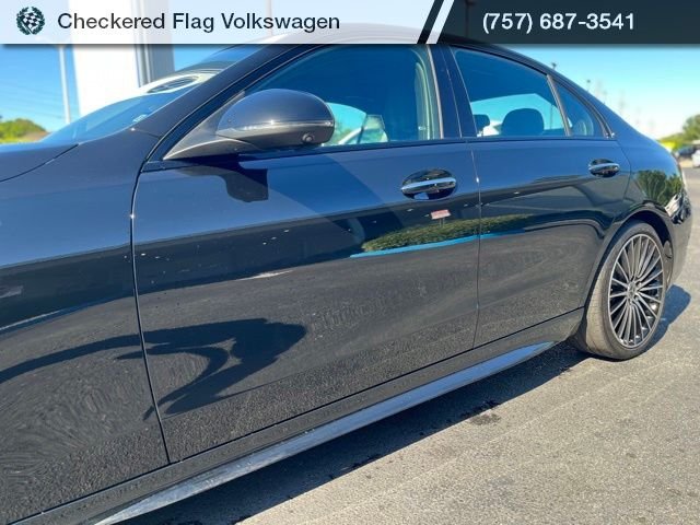 Used 2024 Obsidian Black Metallic Mercedes-Benz C 300 4MATIC® image 9