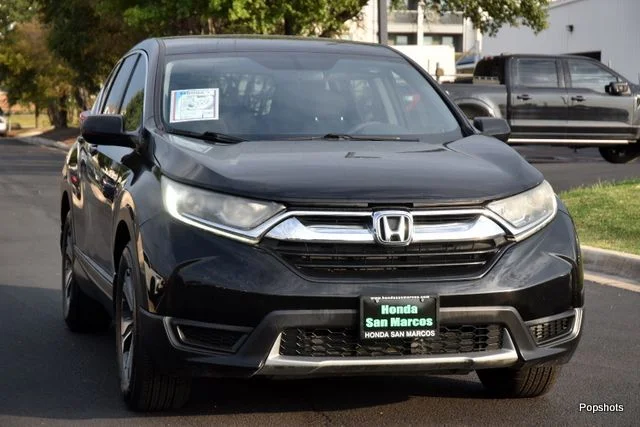 Used 2018 Honda CR-V LX with VIN 2HKRW5H35JH421024 for sale in San Marcos, TX