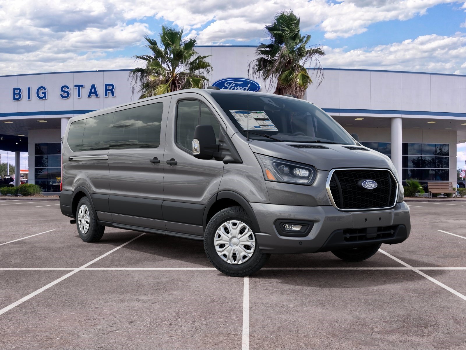 New 2027 Carbonized Gray Metallic Ford XLT image 4