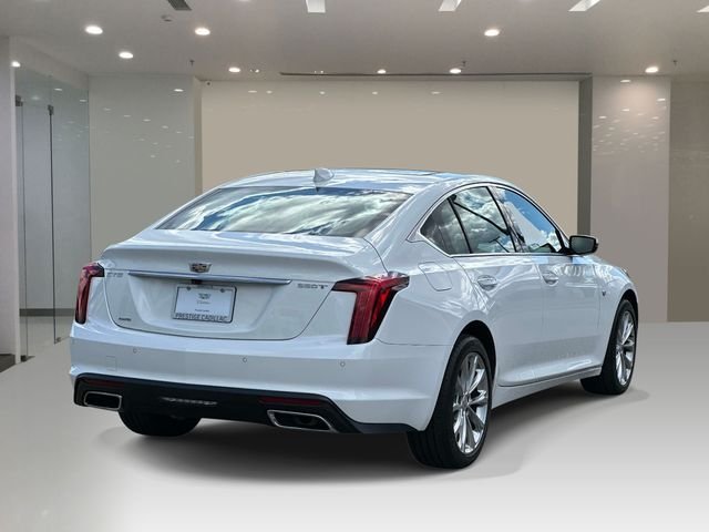 Used 2022 White Cadillac Premium Luxury image 4