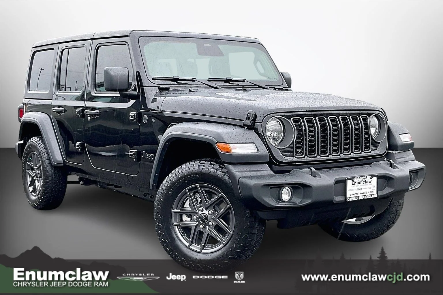 New 2026 Black Jeep Sport S image 1