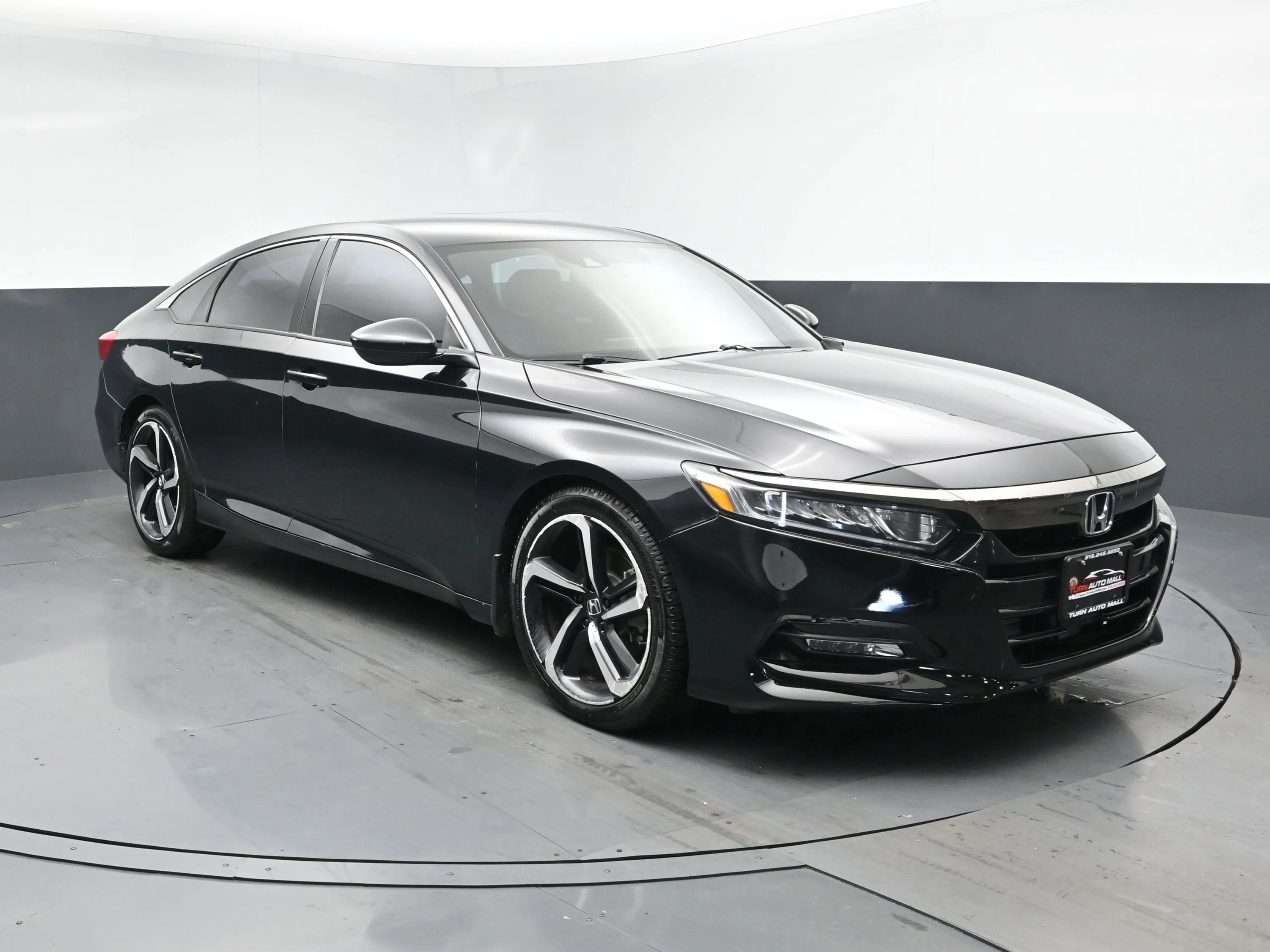 Used 2018 Crystal Black Pearl Honda Sport 1.5T image 2