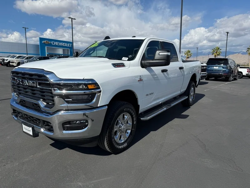 Used 2025 Bright White Clea Ram Big Horn image 7