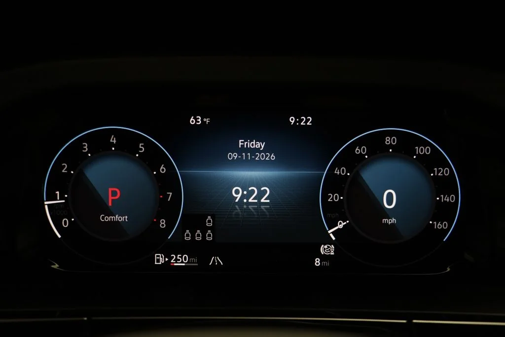 New 2026 Deep Black Volkswagen SE w/Technology image 8