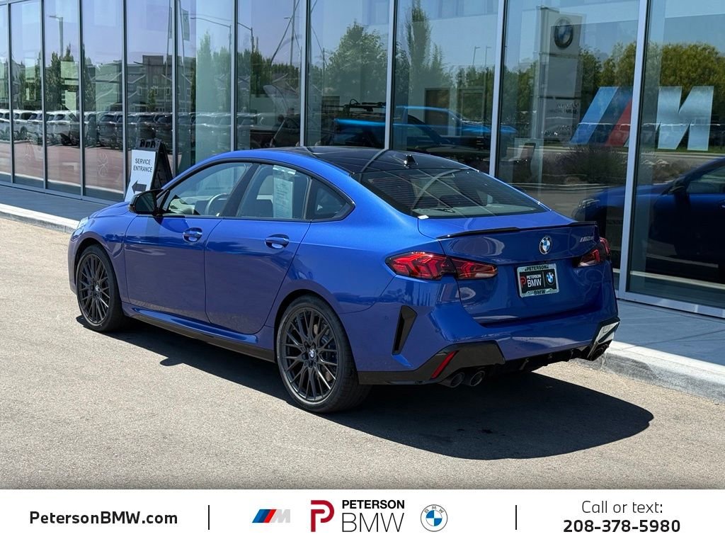 Used 2025 Portimao Blue Metallic BMW M235i xDrive image 3