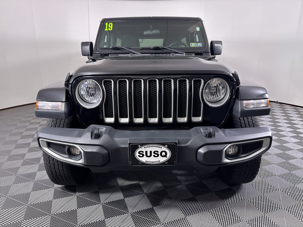 Used 2019 Jeep Wrangler Unlimited Sahara with VIN 1C4HJXEN6KW600471 for sale in Willow Street, PA