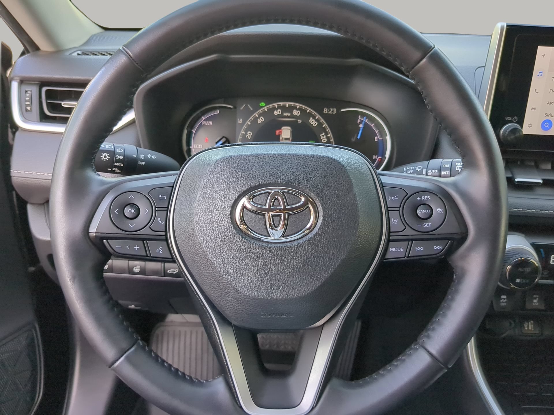 Used 2023 Midnight Black Metallic Toyota Hybrid XLE Premium image 67