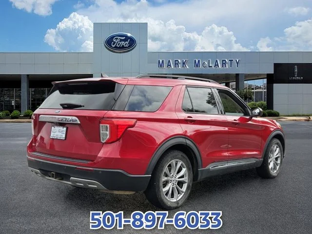 Used 2021 Red Ford XLT image 5