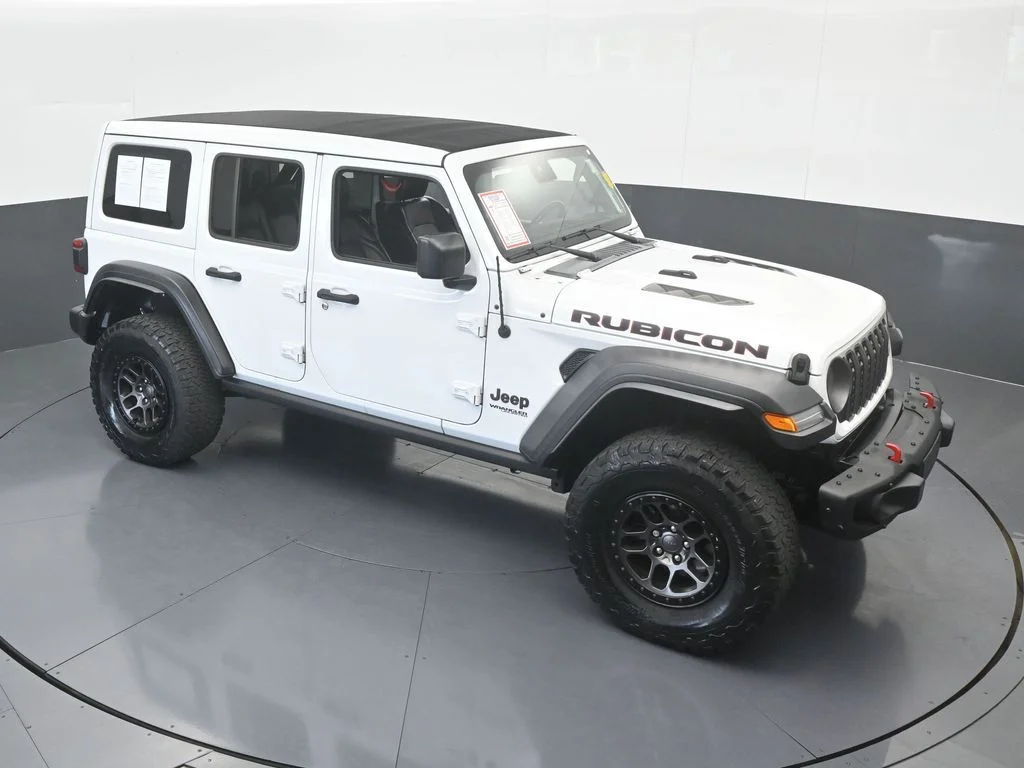 Used 2022 Bright White Clearcoat Jeep Unlimited Rubicon image 56