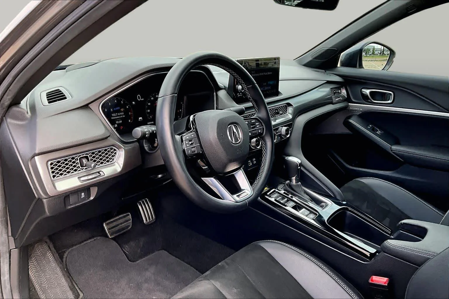 Used 2024 Liquid Carbon Metallic Acura w/A-Spec Technology Package image 17