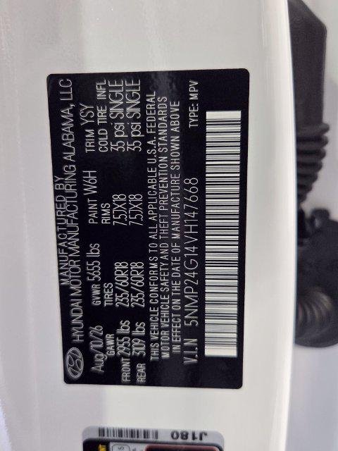 New 2027 White Hyundai SEL image 17