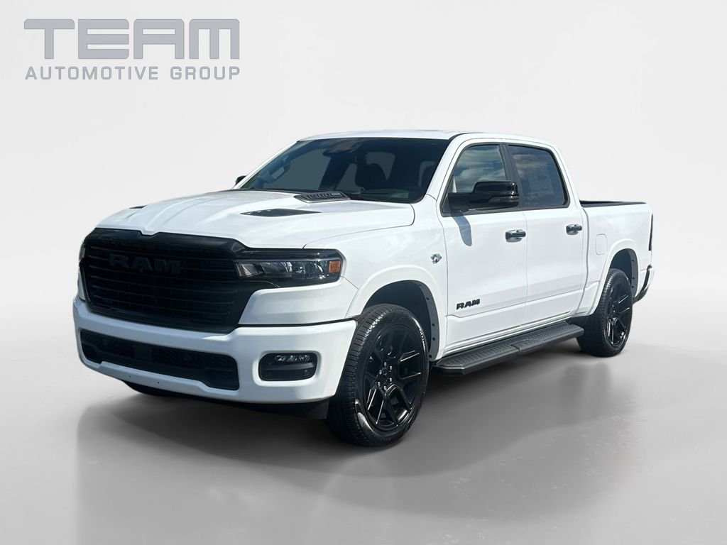 New 2026 Bright White Clear-Coat Exterior Paint RAM Laramie image 3