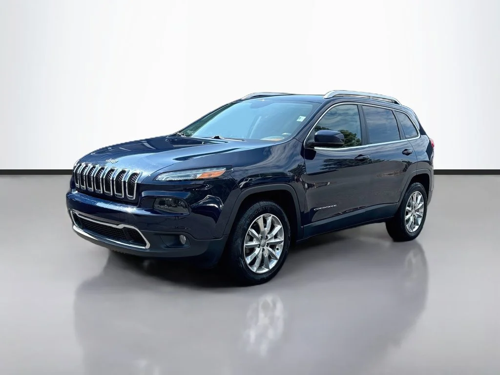 Used 2016 True Blue Jeep Limited image 3
