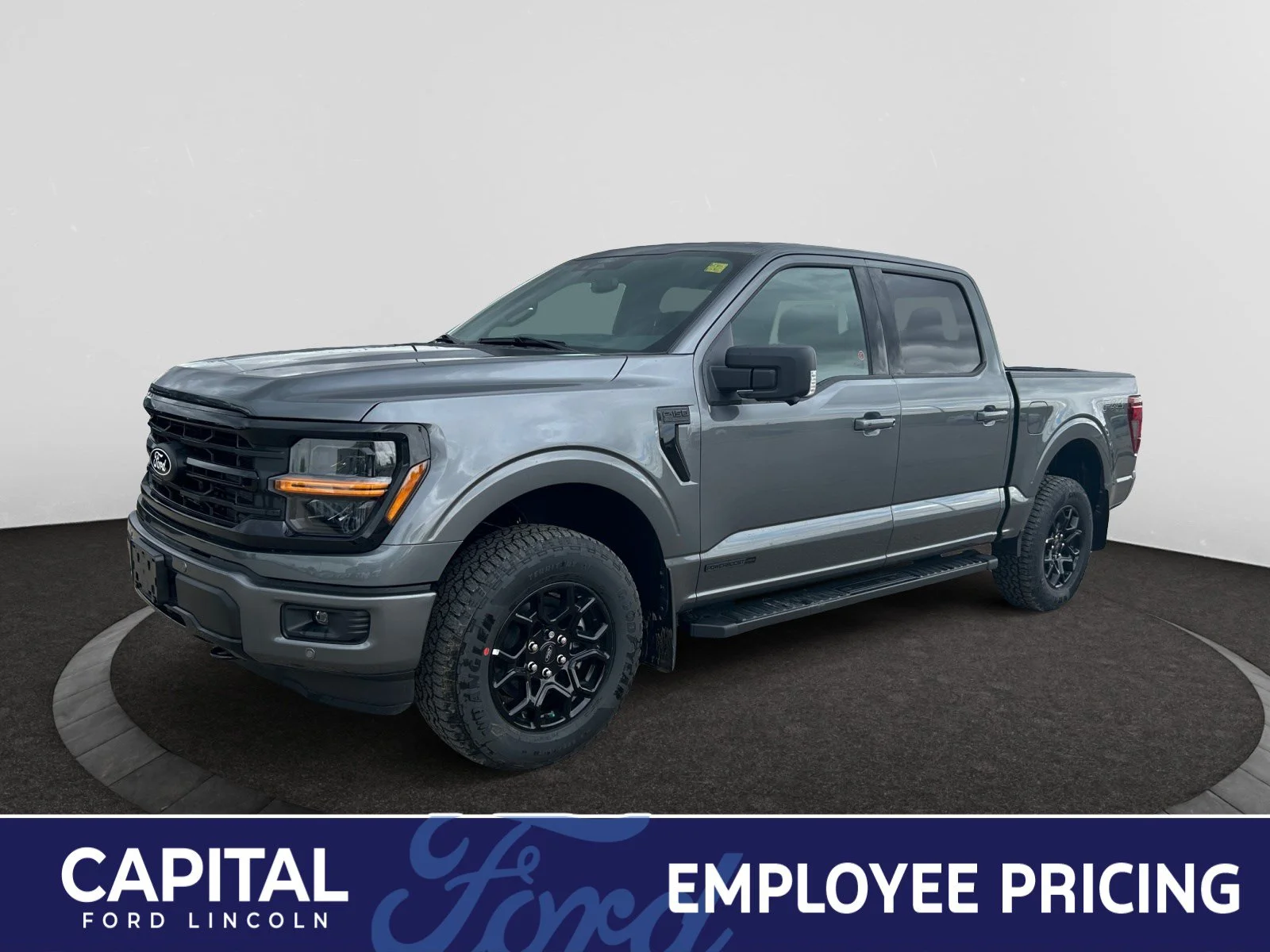 New 2026 Carbonized Grey Metallic Ford XLT image 1