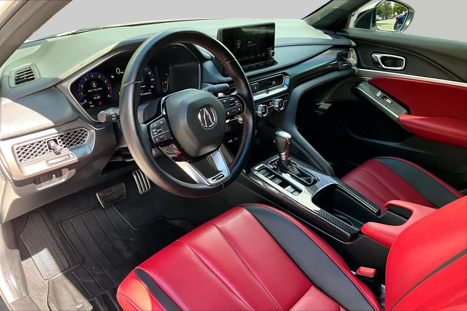 Used 2025 Platinum White Pearl Acura w/A-Spec Package image 18