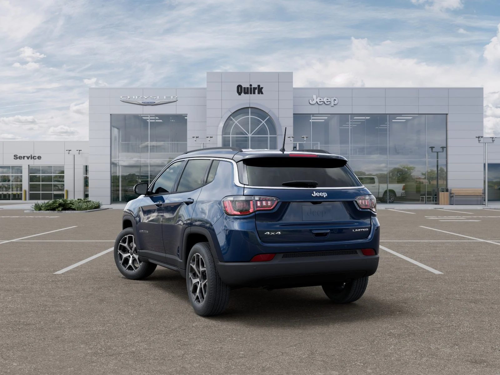 New 2026 Fathom Blue Pearl-Coat Exterior Paint Jeep Limited image 29