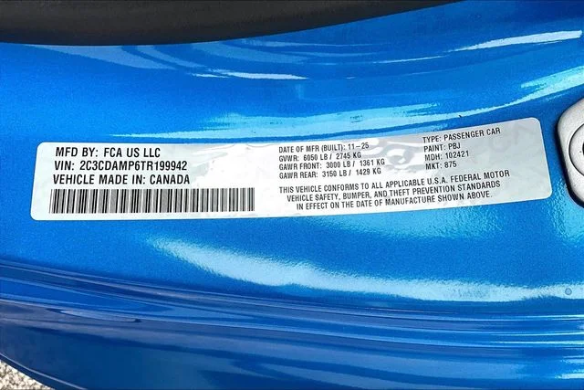 New 2026 Dodge Charger R/T Scat Pack 2D Coupe