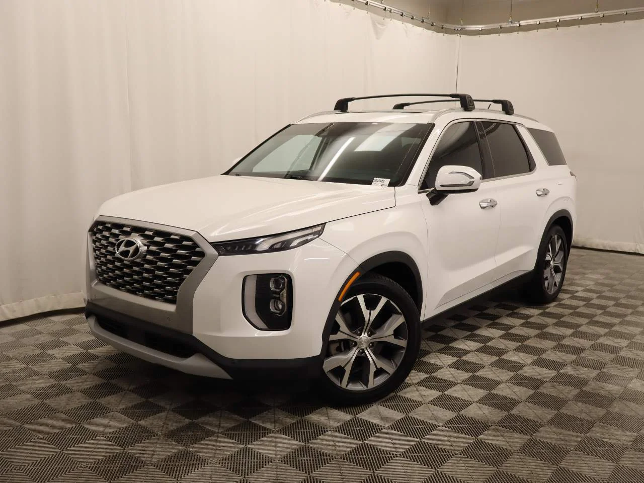 Certified Used 2022 Hyper White Hyundai SEL image 1