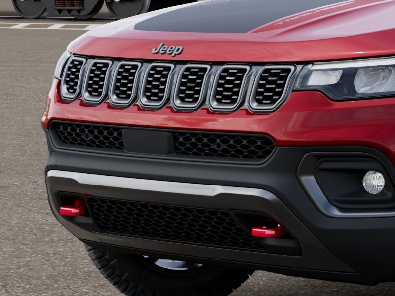 New 2026 Red Hot Pearl-Coat Exterior Paint Jeep Trailhawk image 7
