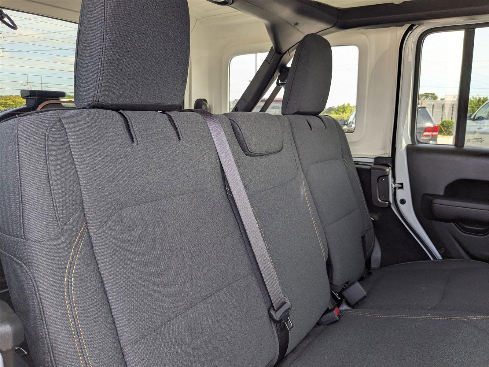 Used 2024 Bright White Clearcoat Jeep Sport S image 28