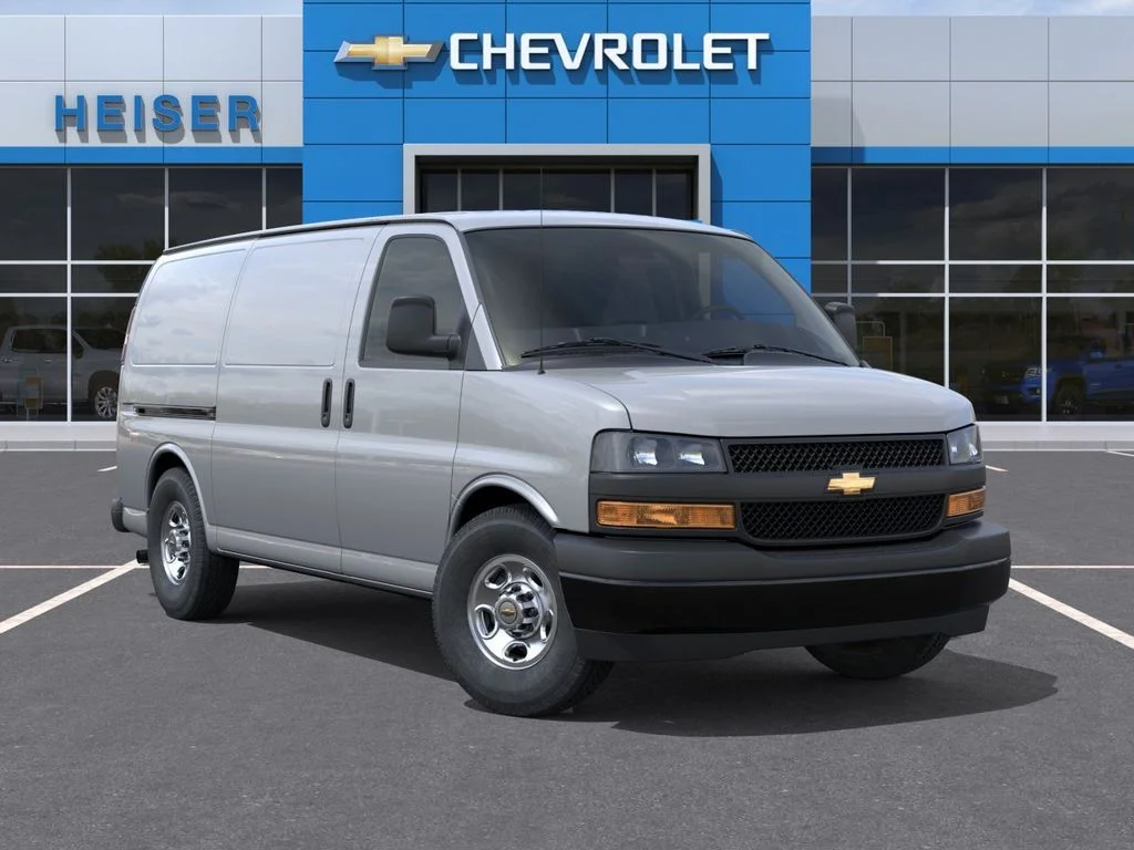New 2026 Silver Chevrolet Work Van image 7